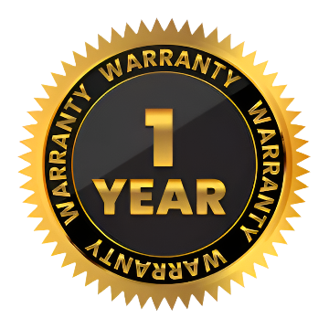 1-Year Warranty